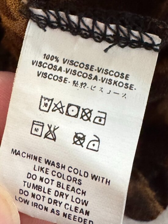 Jen's Pirate Booty Animal Print Top - Picture 7 of 8